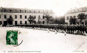 Saida - Legion - 2e Etranger - Cour Caserne - 1913